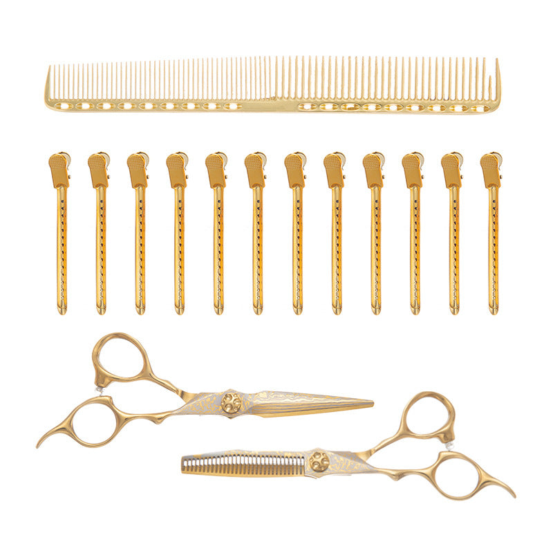 Hairdressing Hair Scissors Thinning Tools Suit