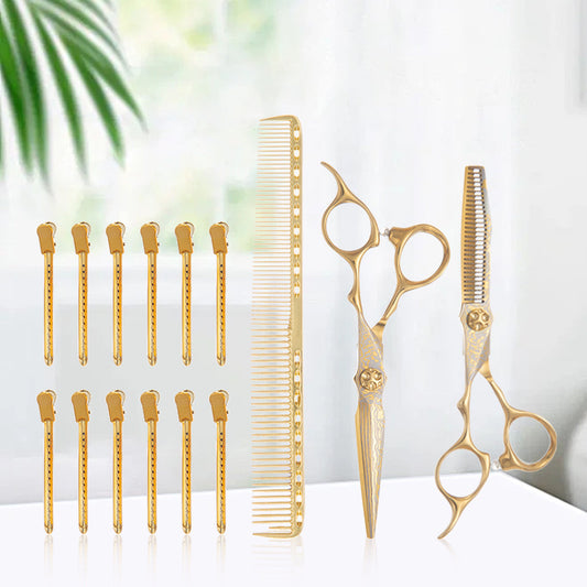 Hairdressing Hair Scissors Thinning Tools Suit