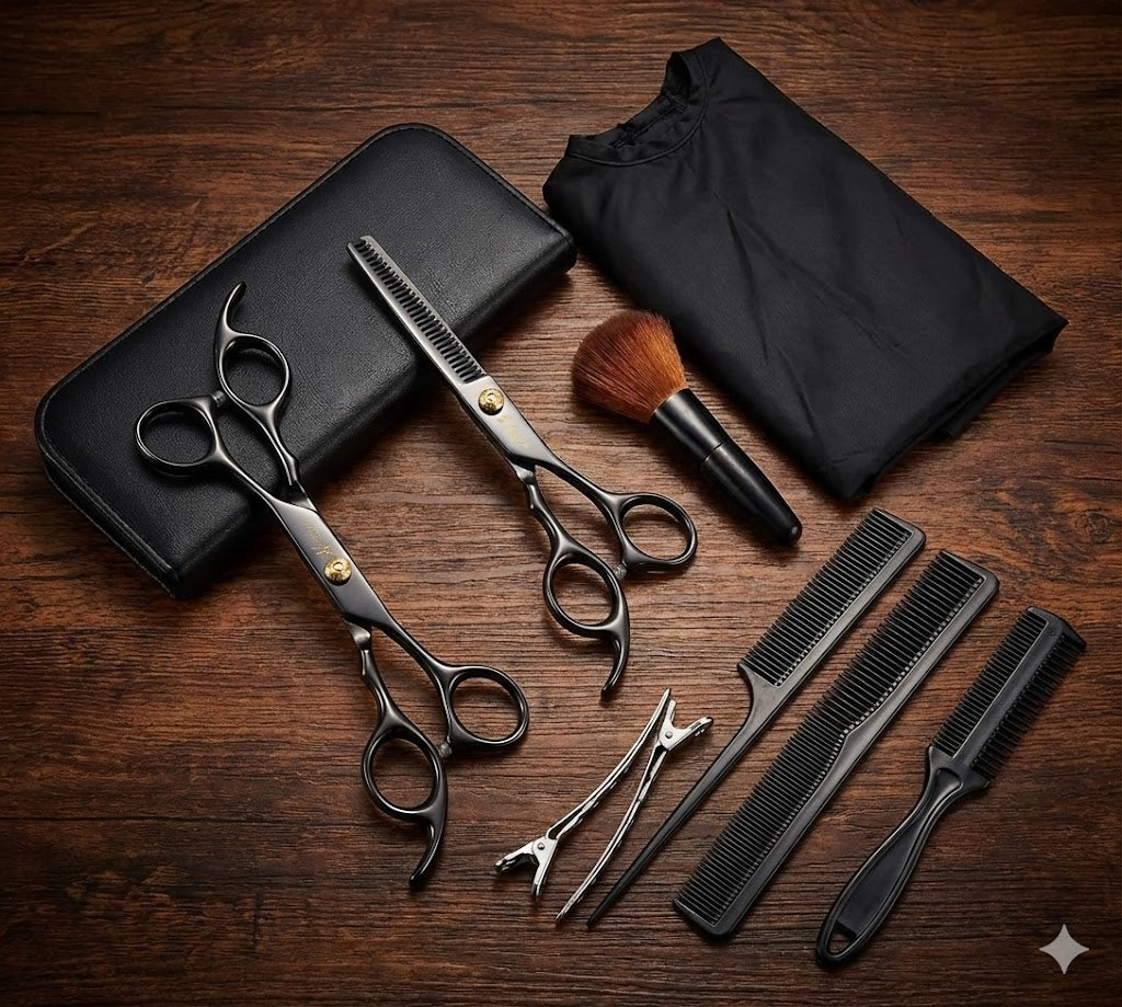 Hairdressing Flat Thin And Broken Hair Tooth Scissors