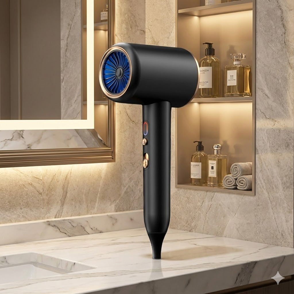 Sèche-Cheveux Professionnel 2400W – Séchage Ultra-Rapide