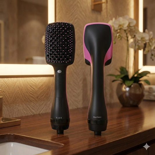 Electric Hair Dryer Comb 2 In 1