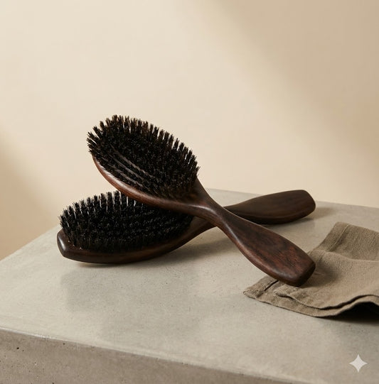 Bristle brush comb massage hair brush