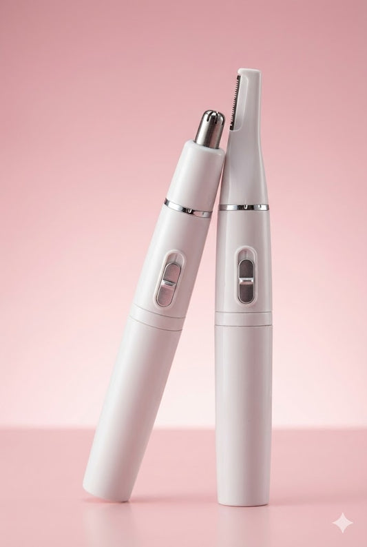 Men's Trimming Scissors Shave Nostril Hair Machine Cleaning