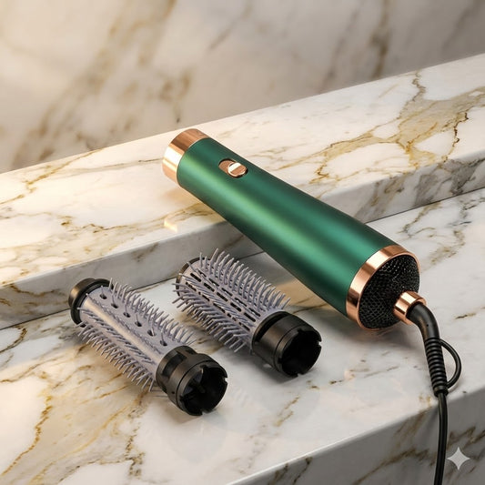 Hair Dryer Multifunctional Three-In-One High-Power Hair Dryer Curling Iron Hair Straightener Gift