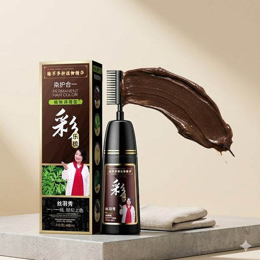 Plant Pure Hair Dye Color Hair Dyeing Cover White Hair Hair Color Cream